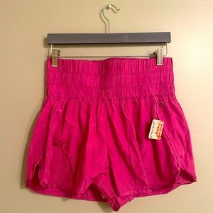 BRAND NEW Free People Movement : The Way Home Shorts — Vivacious Violet